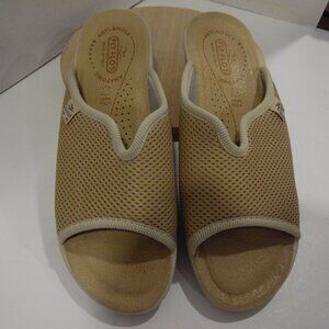 Fly Flot Anti Shock Anatomic Slip On Sandals Made in Italy Women's Size (39) 8.5